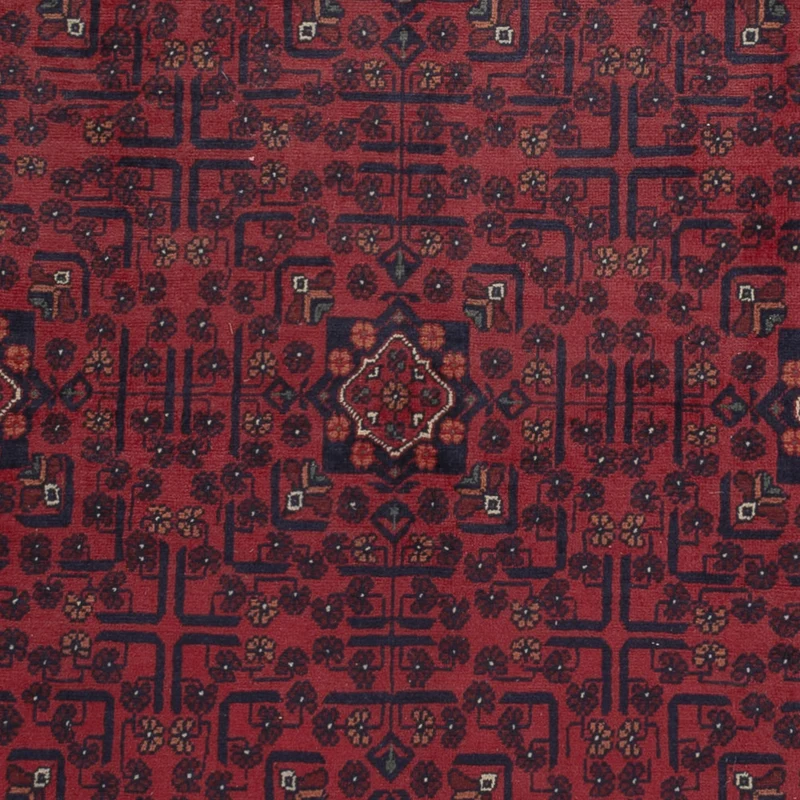 Khal Mohammadi Teppich 199x290cm - Orientteppich - dunkelrot