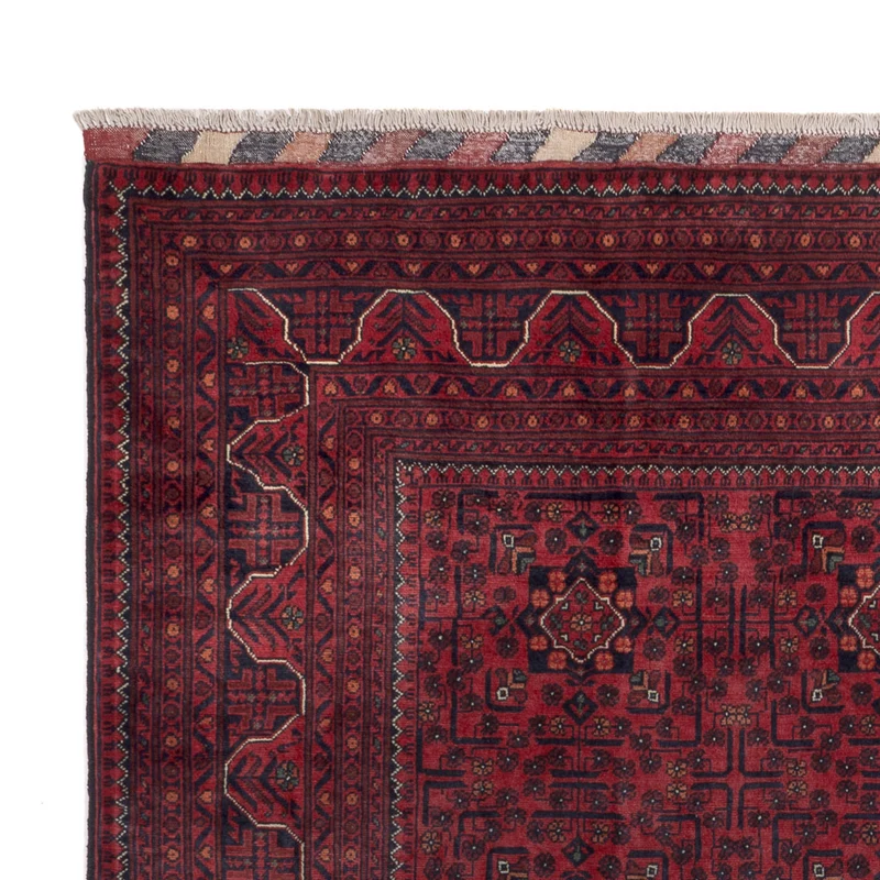 Khal Mohammadi Teppich 199x290cm - Orientteppich - dunkelrot