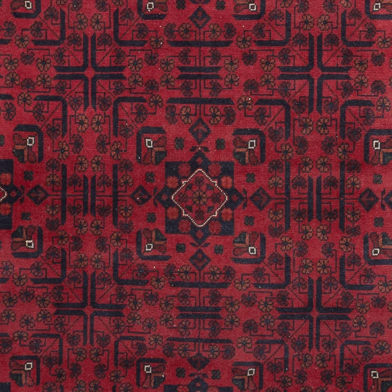 Khal Mohammadi Teppich 198x290cm - Orientteppich - dunkelrot