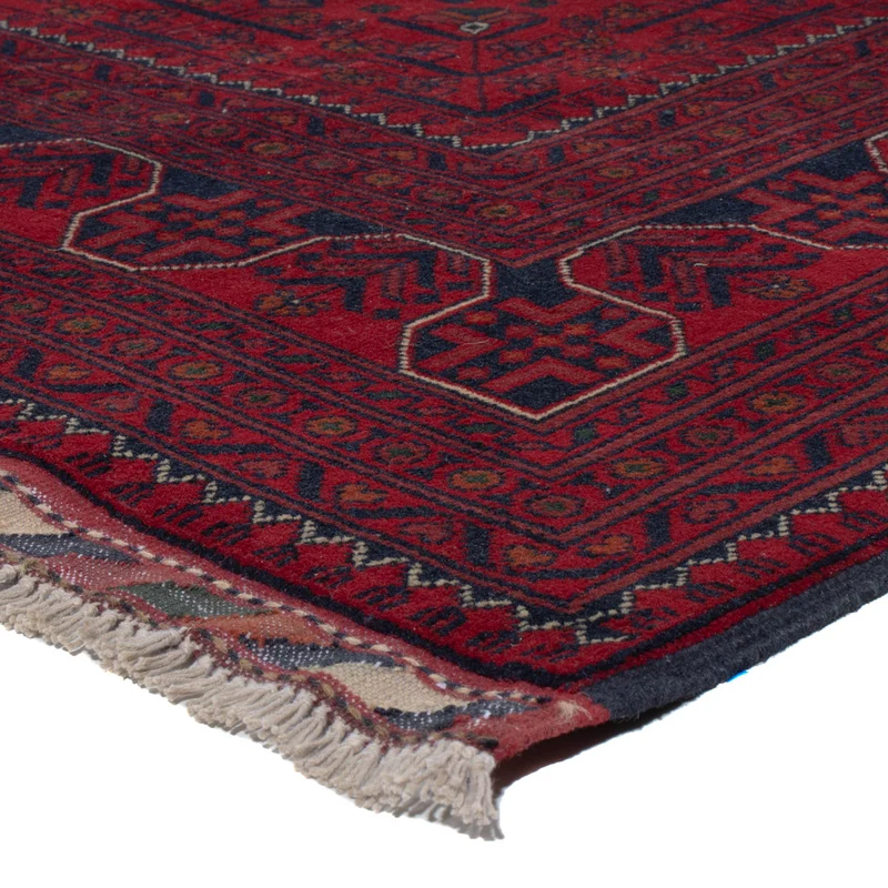 Khal Mohammadi Teppich 198x290cm - Orientteppich - dunkelrot