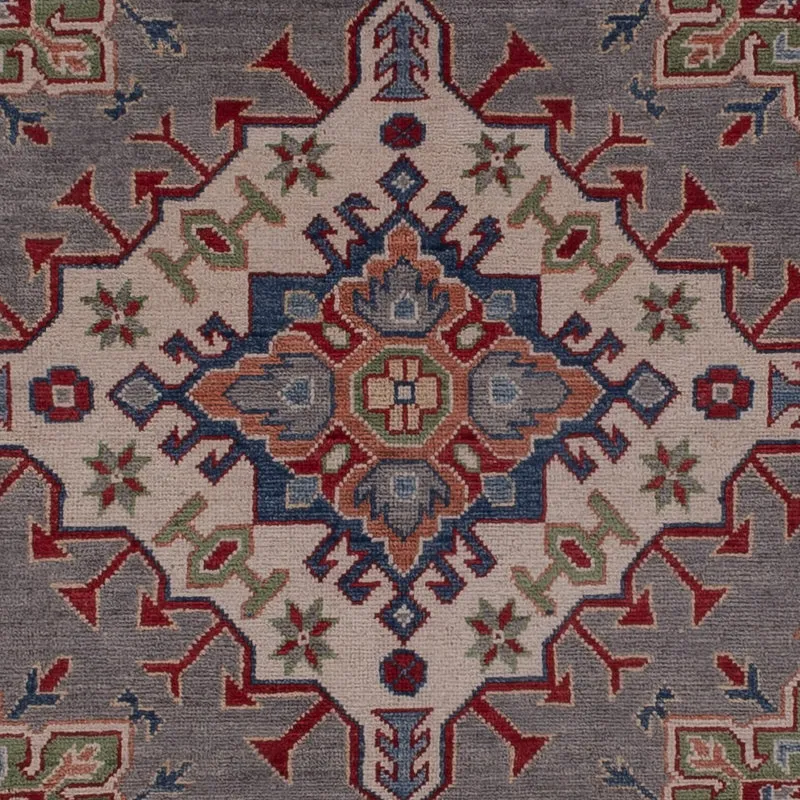Kazak Teppich 204x301cm - Orientteppich - dunkelblau
