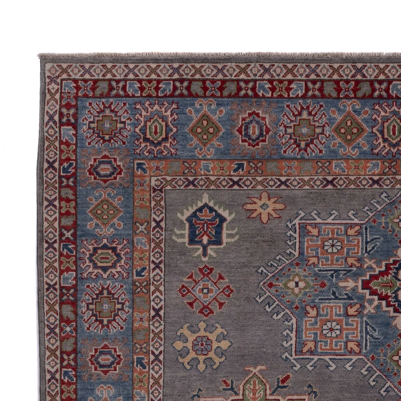 Kazak Teppich 204x301cm - Orientteppich - dunkelblau