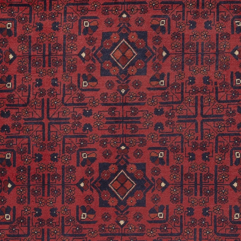 Khal Mohammadi Teppich 196x290cm - Orientteppich - dunkelrot
