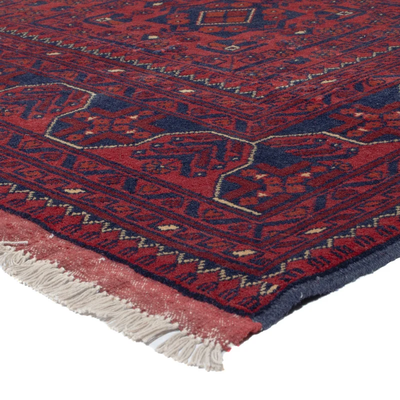 Khal Mohammadi Teppich 196x290cm - Orientteppich - dunkelrot