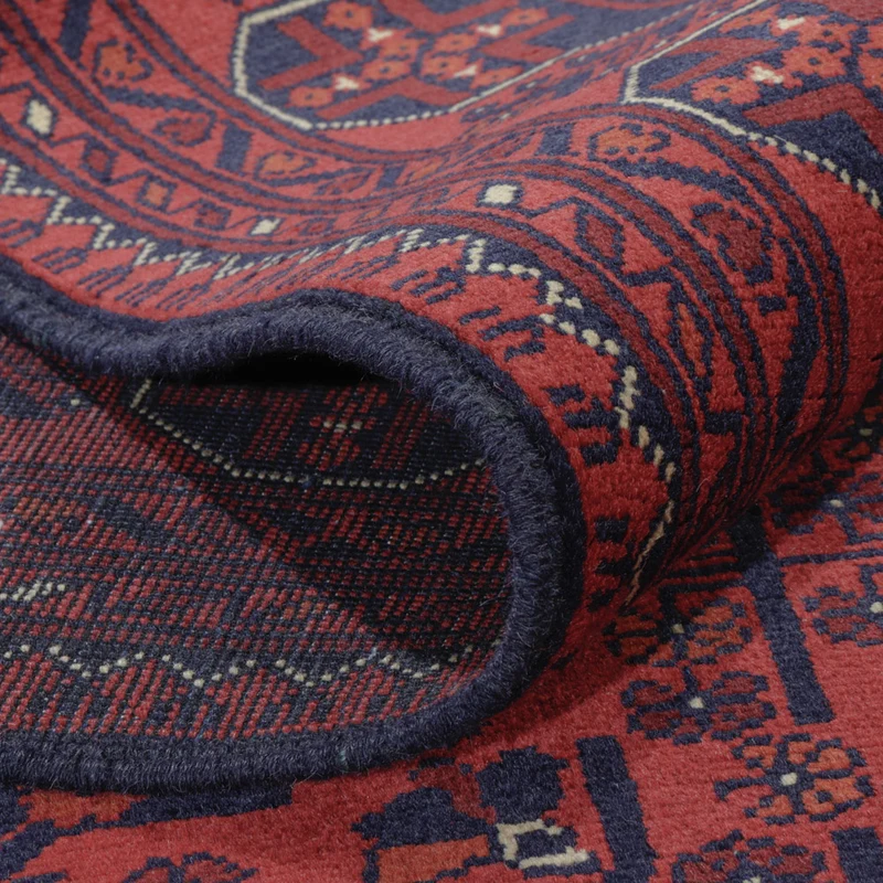 Khal Mohammadi Teppich 196x290cm - Orientteppich - dunkelrot