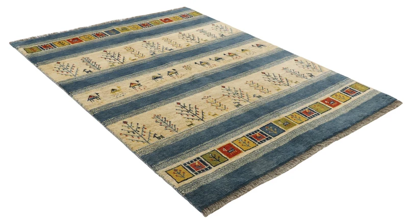 MY-RUG Teppich "Gabeh" Baummuster, Handgeknüpft