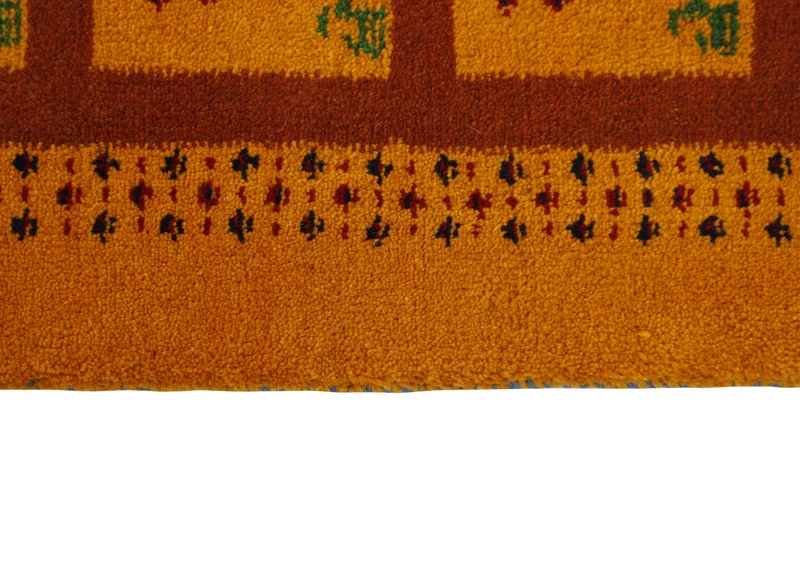 MY-RUG Teppich "Gabeh" Geometrische Streifen und Blöcke, Handgeknüpft
