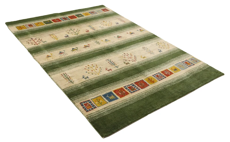 MY-RUG Teppich "Gabeh" Baummuster, Handgeknüpft