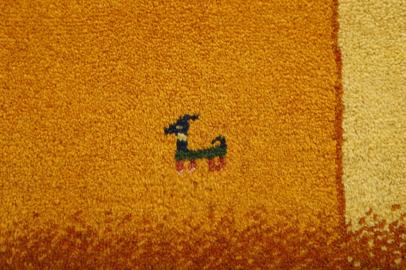 MY-RUG Teppich "Gabeh" Geometrische Streifen und Blöcke, Handgeknüpft