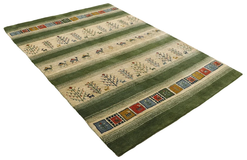 MY-RUG Teppich "Gabeh" Baummuster, Handgeknüpft
