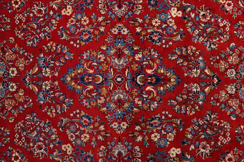 Sarough · Handgeknüpft – Rot, 294x204 cm