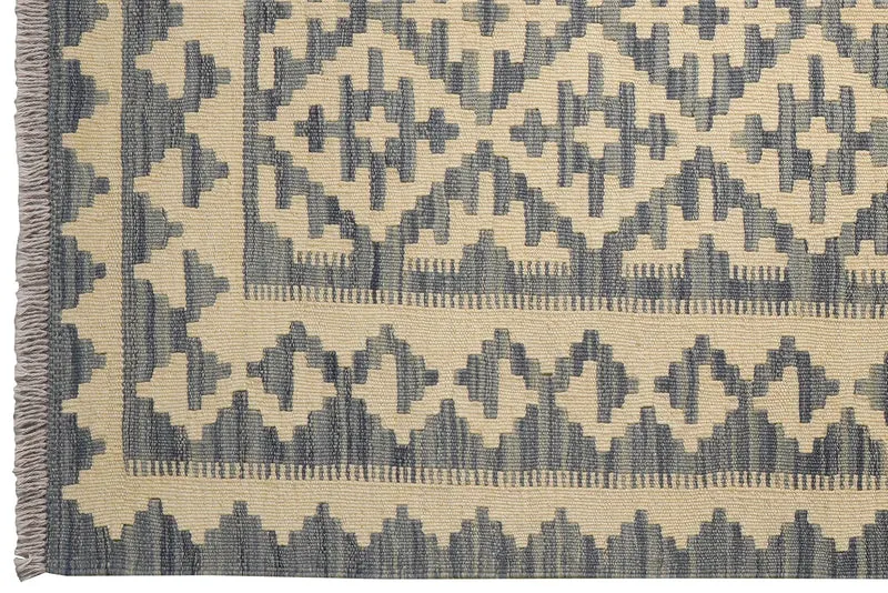 Kelim Gashgai · Handgewebt – Beige, 156x100 cm