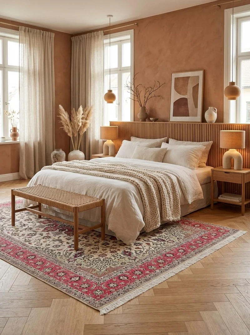 Tabriz 50 Raj · Handgeknüpft – Beige, 307x200 cm