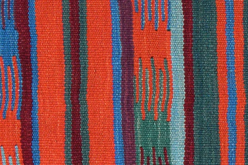 Kelim Gashgai · Handgewebt – Bunt, 195x61 cm