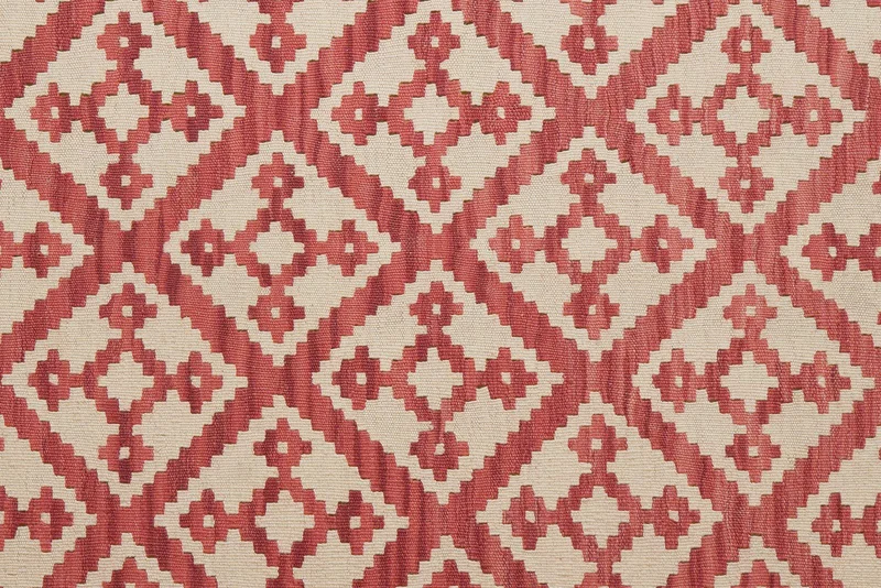 Kelim Gashgai · Handgewebt – Rot, 251x174 cm