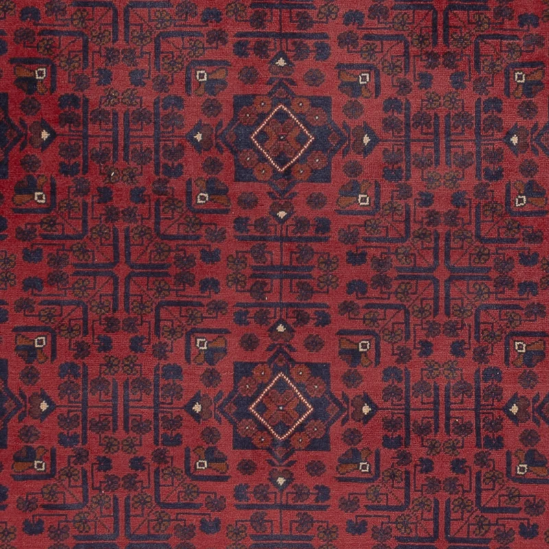 Khal Mohammadi Teppich 199x285cm - Orientteppich - dunkelrot