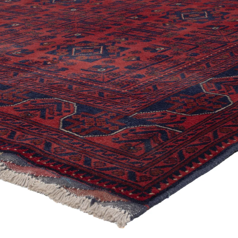 Khal Mohammadi Teppich 197x288cm - Orientteppich - dunkelrot