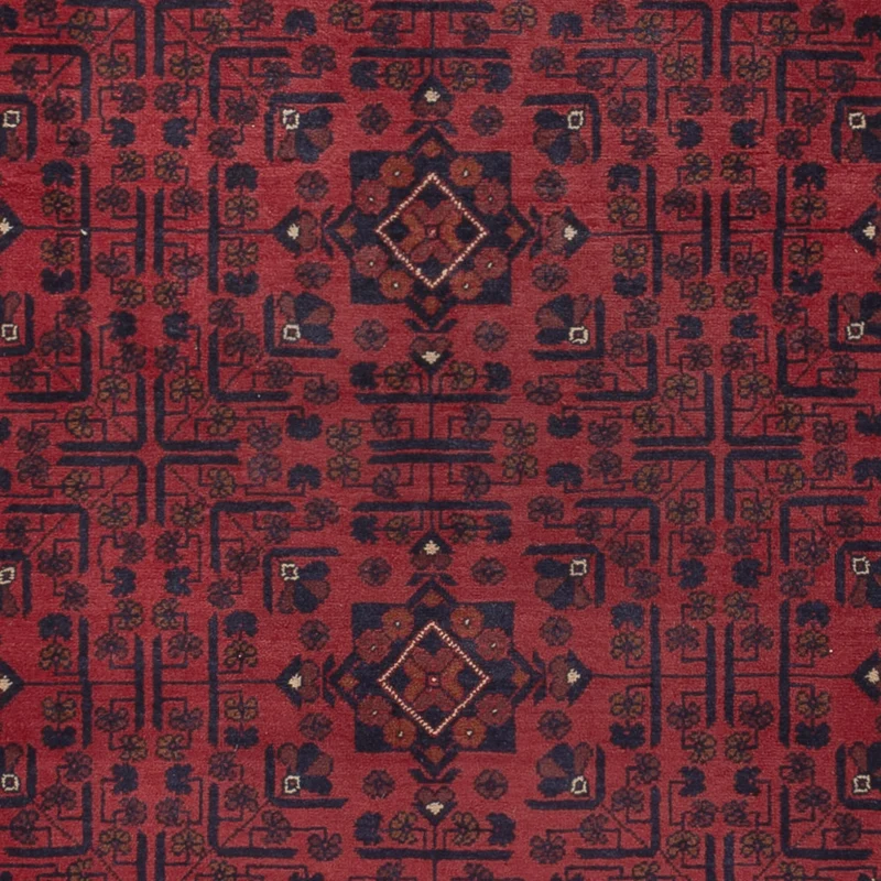 Khal Mohammadi Teppich 195x290cm - Orientteppich - dunkelrot