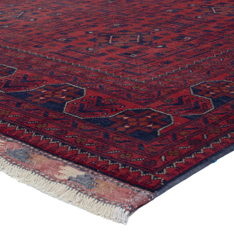 Khal Mohammadi Teppich 195x290cm - Orientteppich - dunkelrot