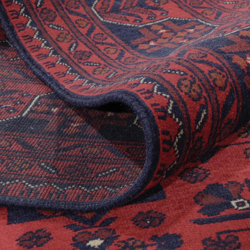 Khal Mohammadi Teppich 195x290cm - Orientteppich - dunkelrot