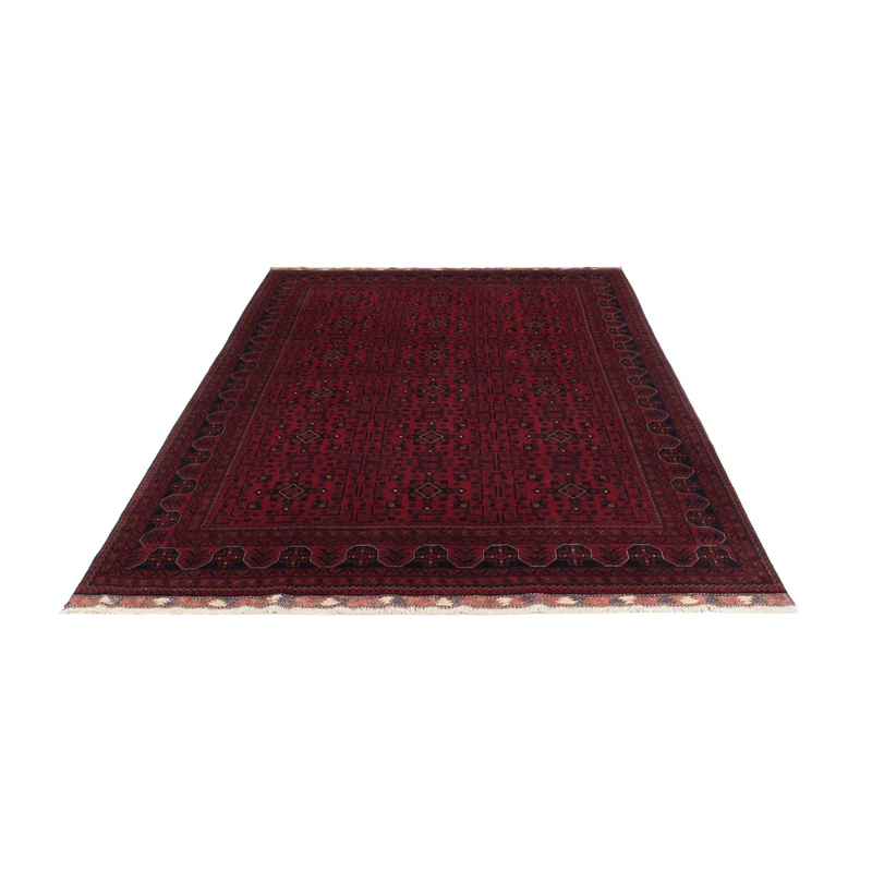 Khal Mohammadi Teppich 195x290cm - Orientteppich - dunkelrot