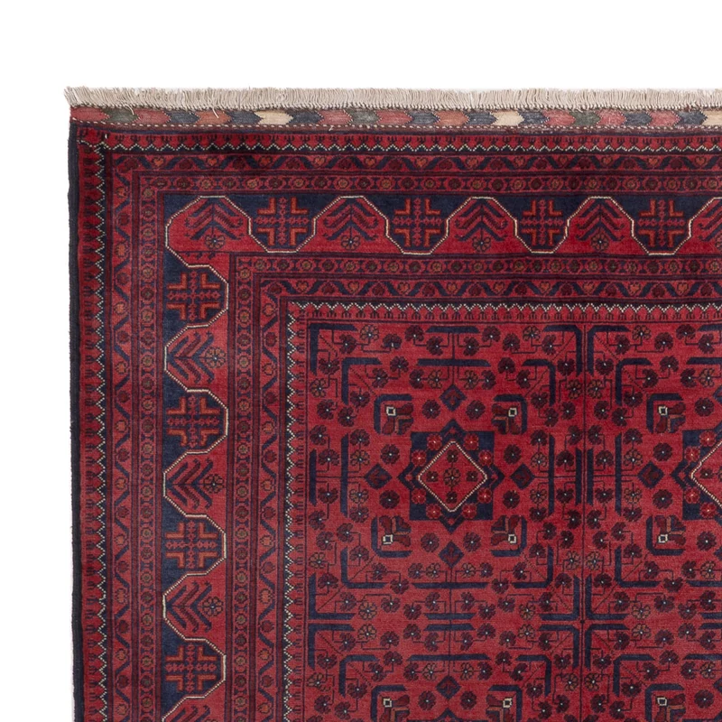 Khal Mohammadi Teppich 201x282cm - Orientteppich - dunkelrot