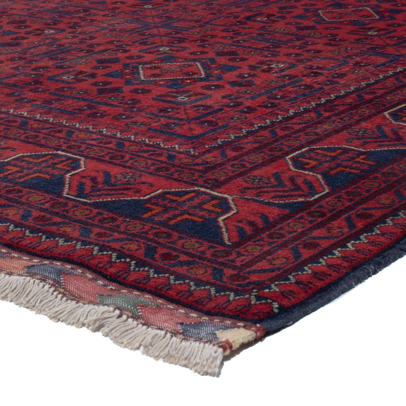 Khal Mohammadi Teppich 201x282cm - Orientteppich - dunkelrot