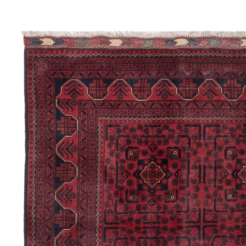 Khal Mohammadi Teppich 197x285cm - Orientteppich - dunkelrot