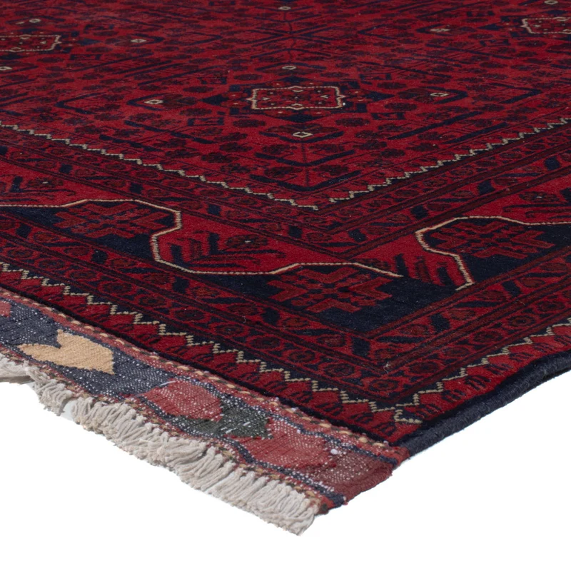 Khal Mohammadi Teppich 197x285cm - Orientteppich - dunkelrot