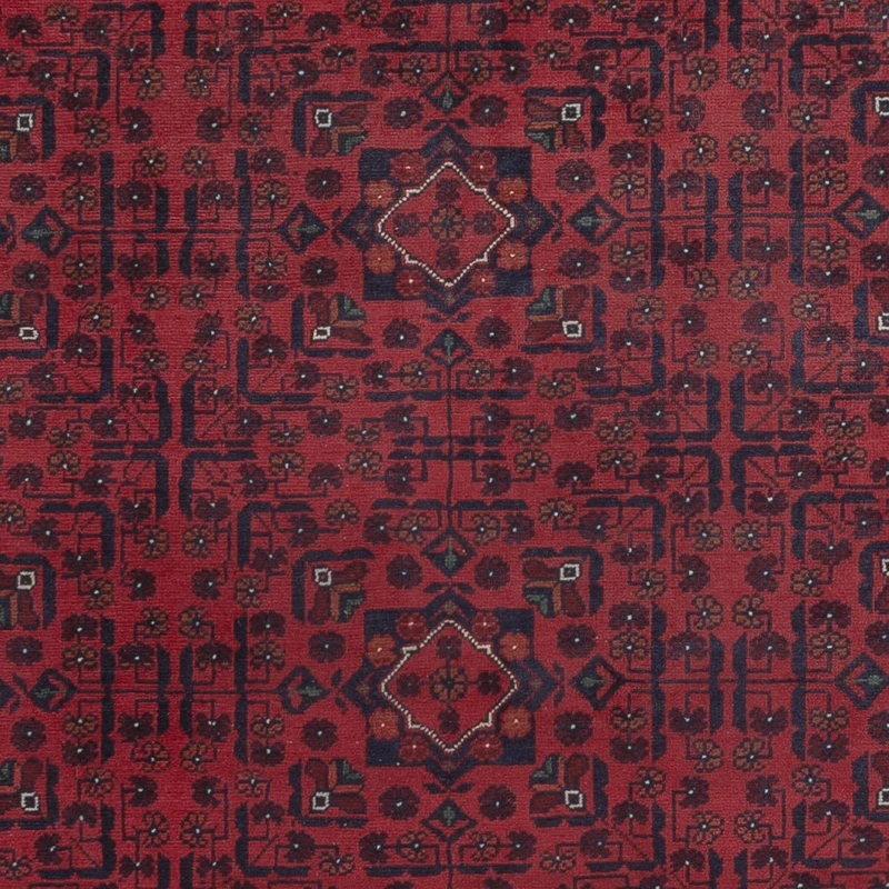 Khal Mohammadi Teppich 195x287cm - Orientteppich - dunkelrot