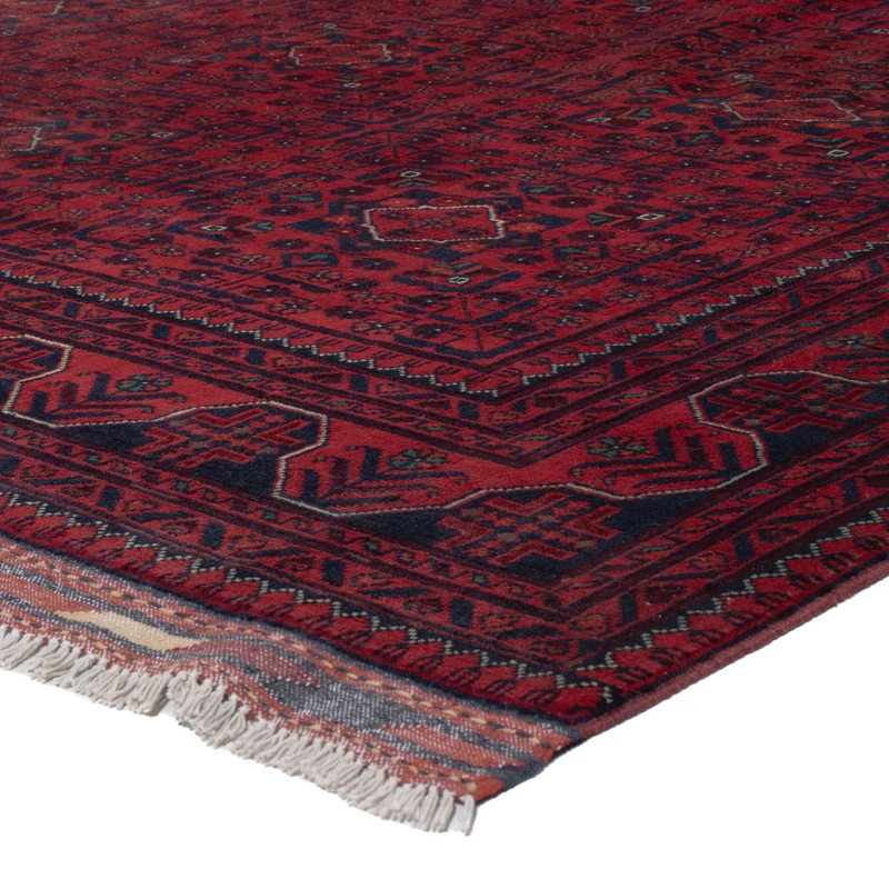 Khal Mohammadi Teppich 195x287cm - Orientteppich - dunkelrot