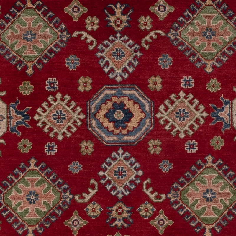 Kazak Teppich 202x297cm - Orientteppich - rot