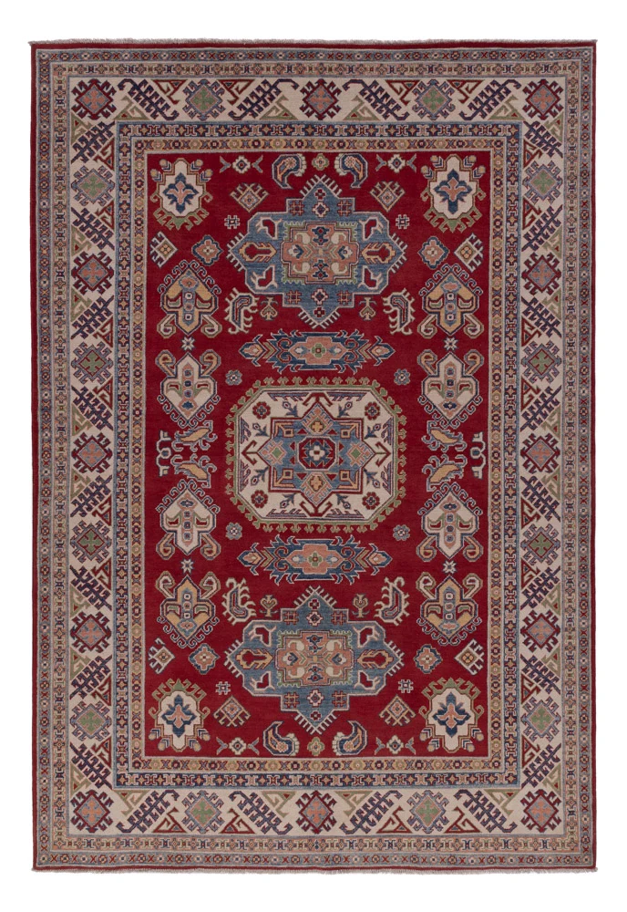 Kazak Teppich 204x292cm - Orientteppich - rot