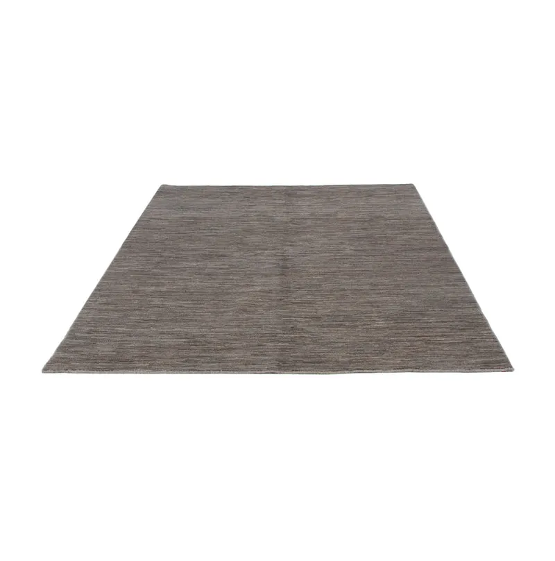 Berber Teppich 169x240cm - Wollteppich - dunkelgrau