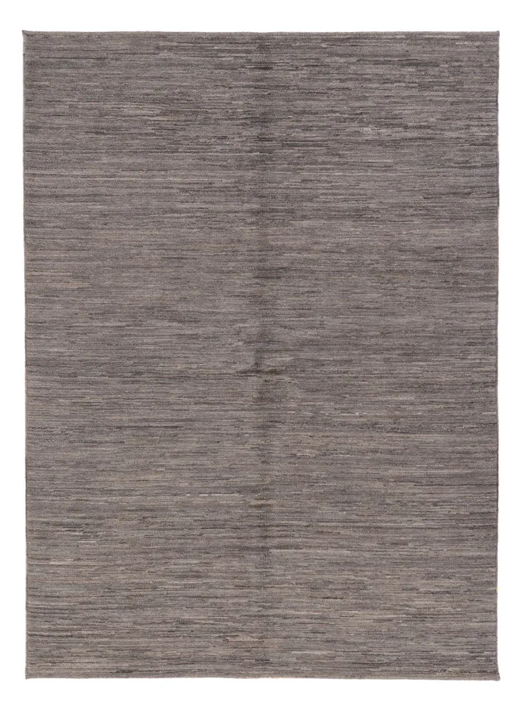 Berber Teppich 173x233cm - Wollteppich - dunkelgrau