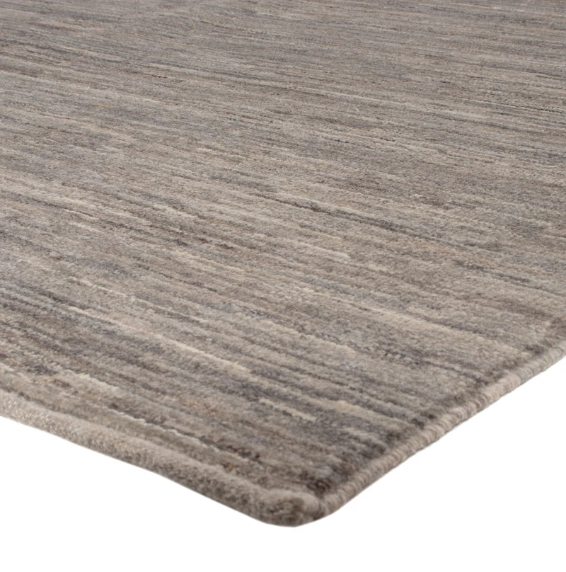 Berber Teppich 173x233cm - Wollteppich - dunkelgrau