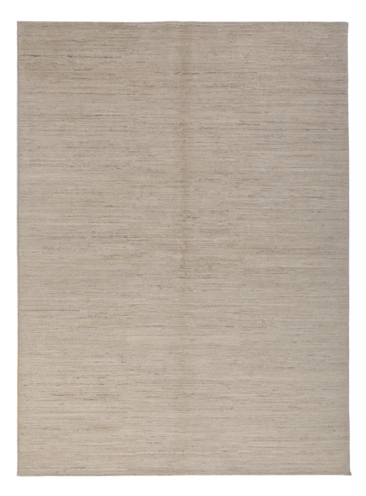 Berber Teppich 172x238cm - Wollteppich - hellgrau