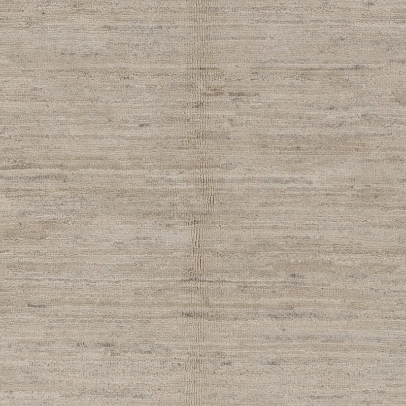Berber Teppich 172x238cm - Wollteppich - hellgrau
