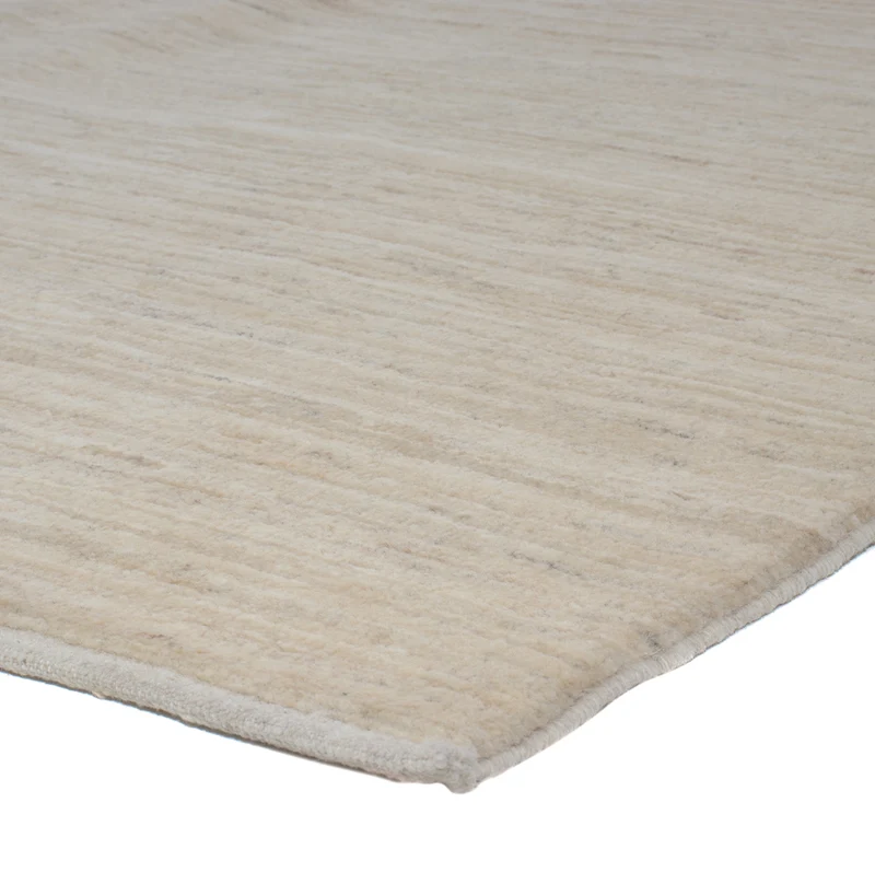 Berber Teppich 172x238cm - Wollteppich - hellgrau
