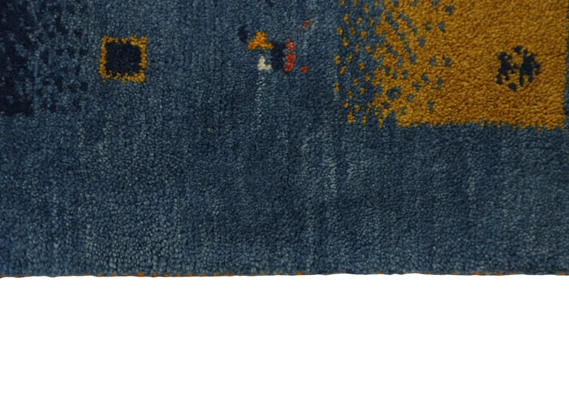 MY-RUG Teppich "Gabeh" Geometrische Streifen und Blöcke, Handgeknüpft