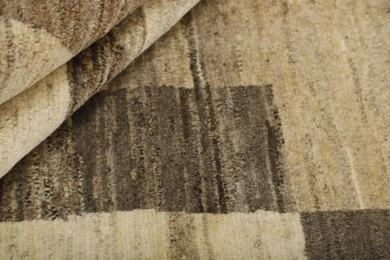 MY-RUG Teppich "Gabeh" Geometrische Streifen und Blöcke, Handgeknüpft