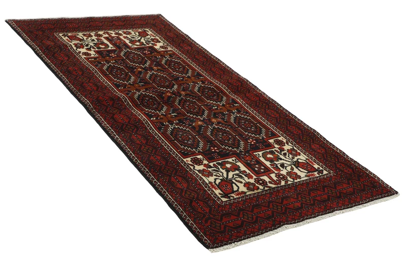 MY-RUG Teppich "Belutsch" Gul-Muster, Handgeknüpft