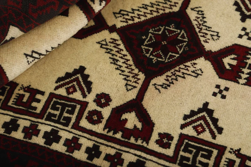 MY-RUG Teppich "Belutsch" Gul-Muster, Handgeknüpft