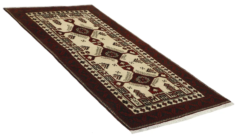 MY-RUG Teppich "Belutsch" Gul-Muster, Handgeknüpft