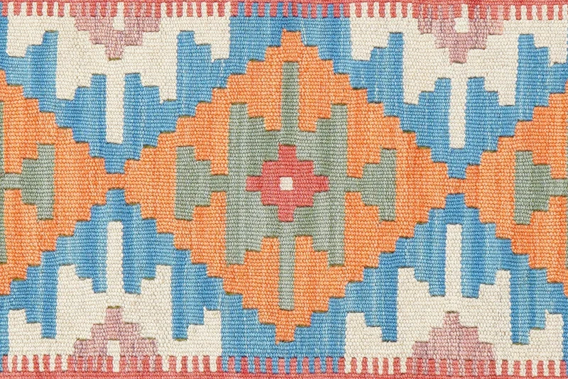 Kelim Gashgai · Handgewebt – Bunt, 183x58 cm
