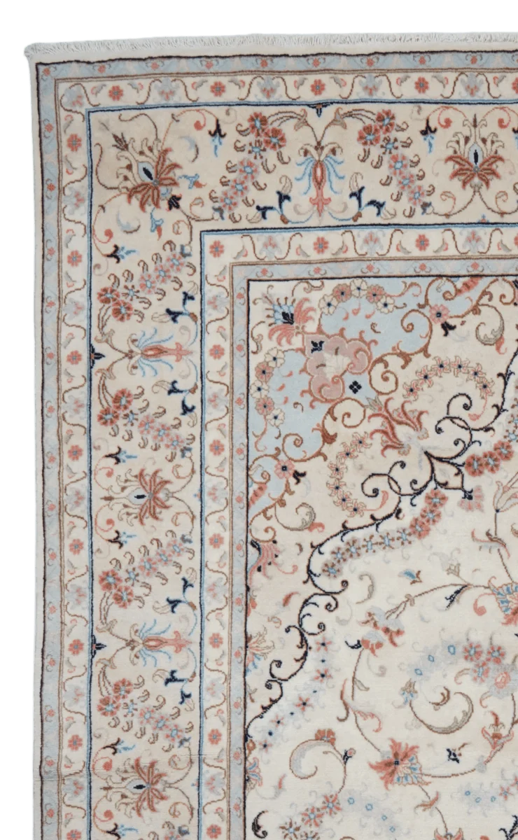 Yazd · Handgeknüpft – Beige, 359x248 cm