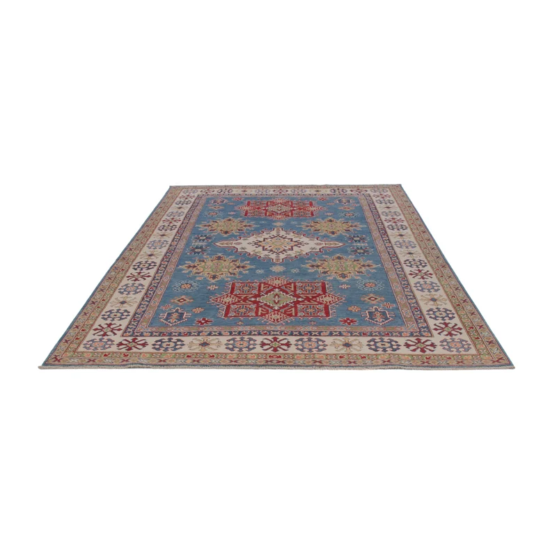 Kazak Teppich 201x292cm - Orientteppich - blau
