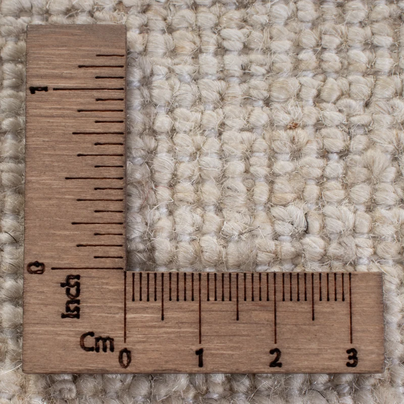 Berber Teppich 150x204cm - Wollteppich - hellgrau