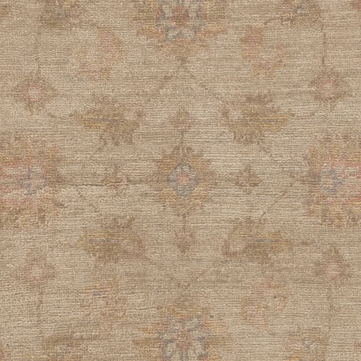 Ziegler Teppich 149x149cm - Orientteppich - hellbeige