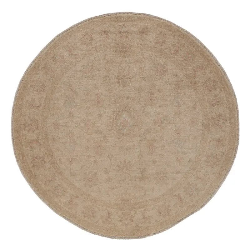 Ziegler Teppich 150x152cm - Orientteppich - hellbeige